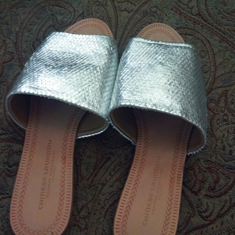 Sliver slip ons